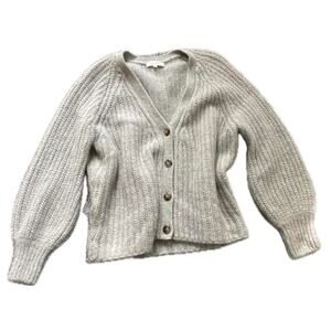 Sezane basile cardigan in light